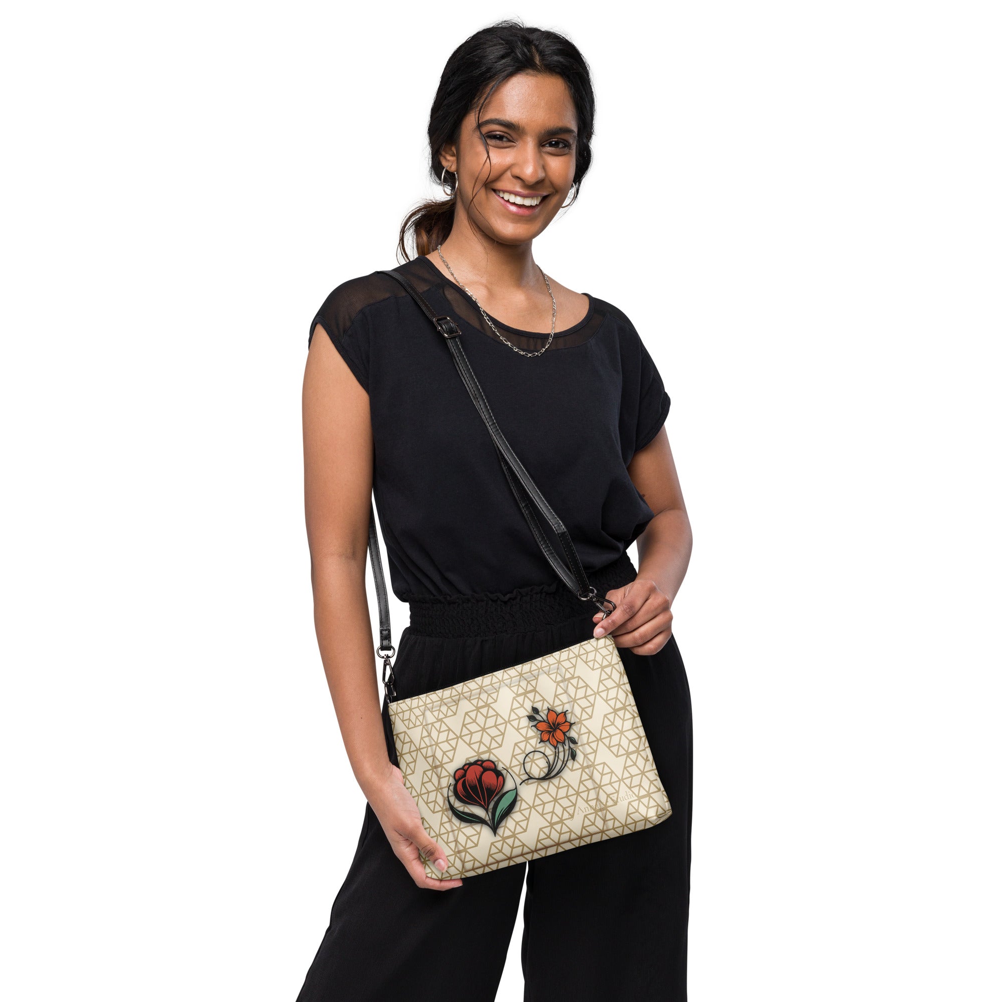 Blossom Mosaic Crossbody Bag – Inspired by Nature, Designed for You | Crossbody Bag – Annaise Store