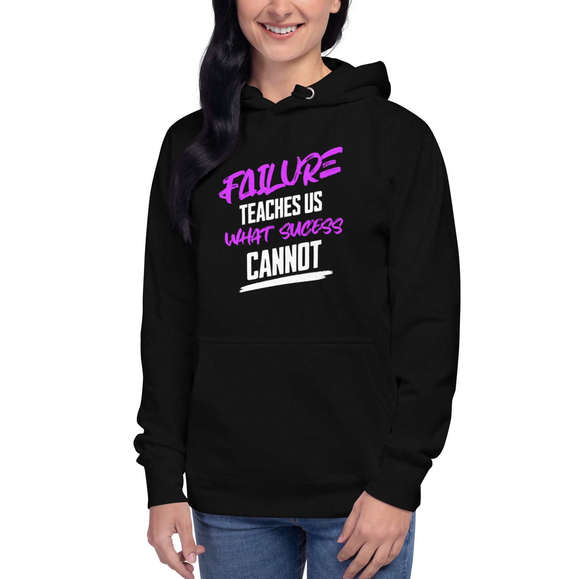 No Failure, No Growth Hoodie – Resilient Premium Fleece | Unisex Hoodie – Annaise Store