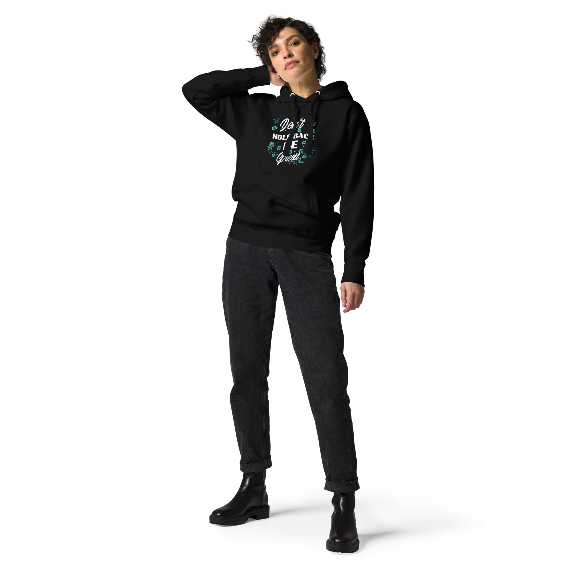 Don’t Hold Back Hoodie – Greatness Starts Here | Unisex Hoodie – Annaise Store