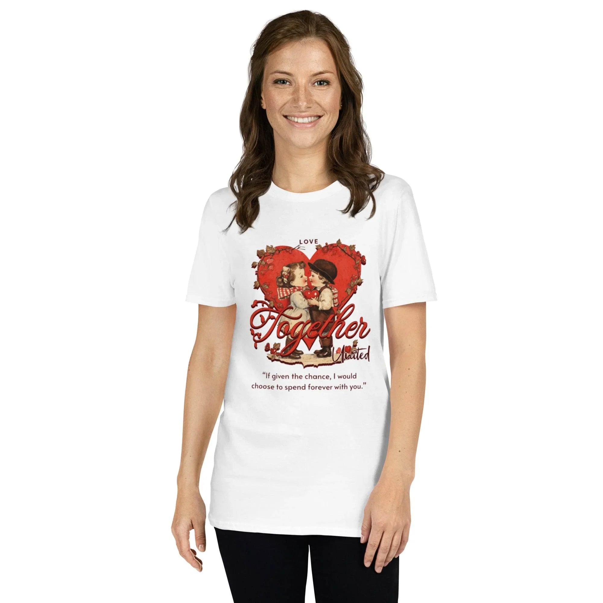 Together United Heart Graphic Tee – Statement T-Shirt | T-Shirt – Annaise Store