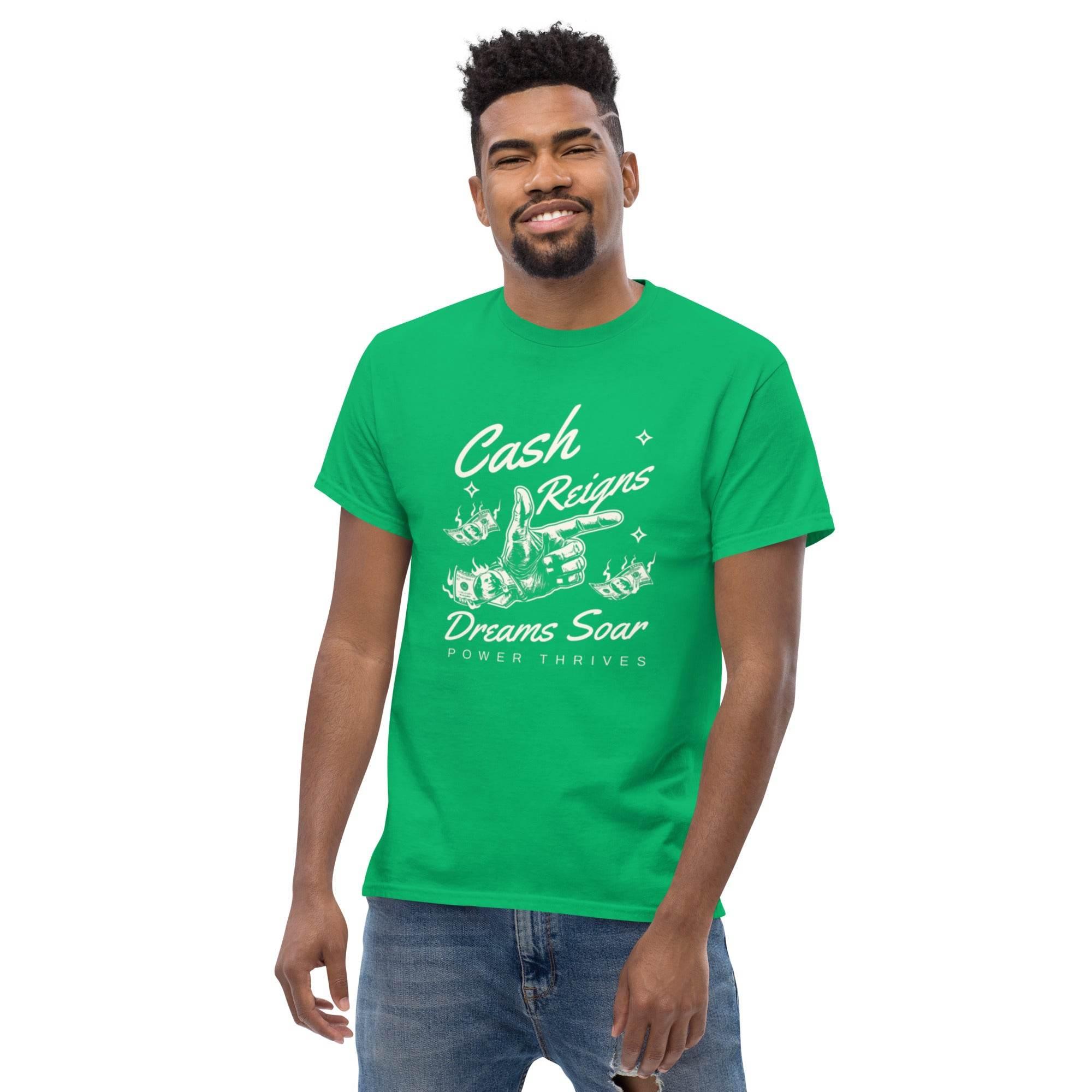 Cash Reigns, Dreams Soar Graphic Streetwear Tee | T-Shirt – Annaise Store