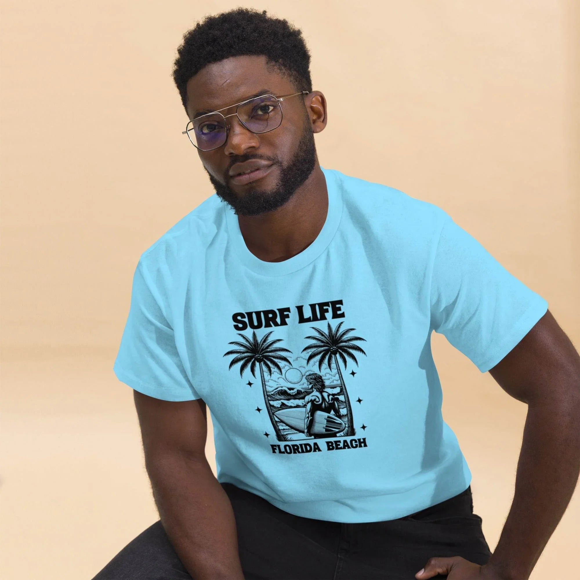 Florida Surf Life Vintage Graphic Tee – Unisex Classic Fit | T-Shirt – Annaise Store