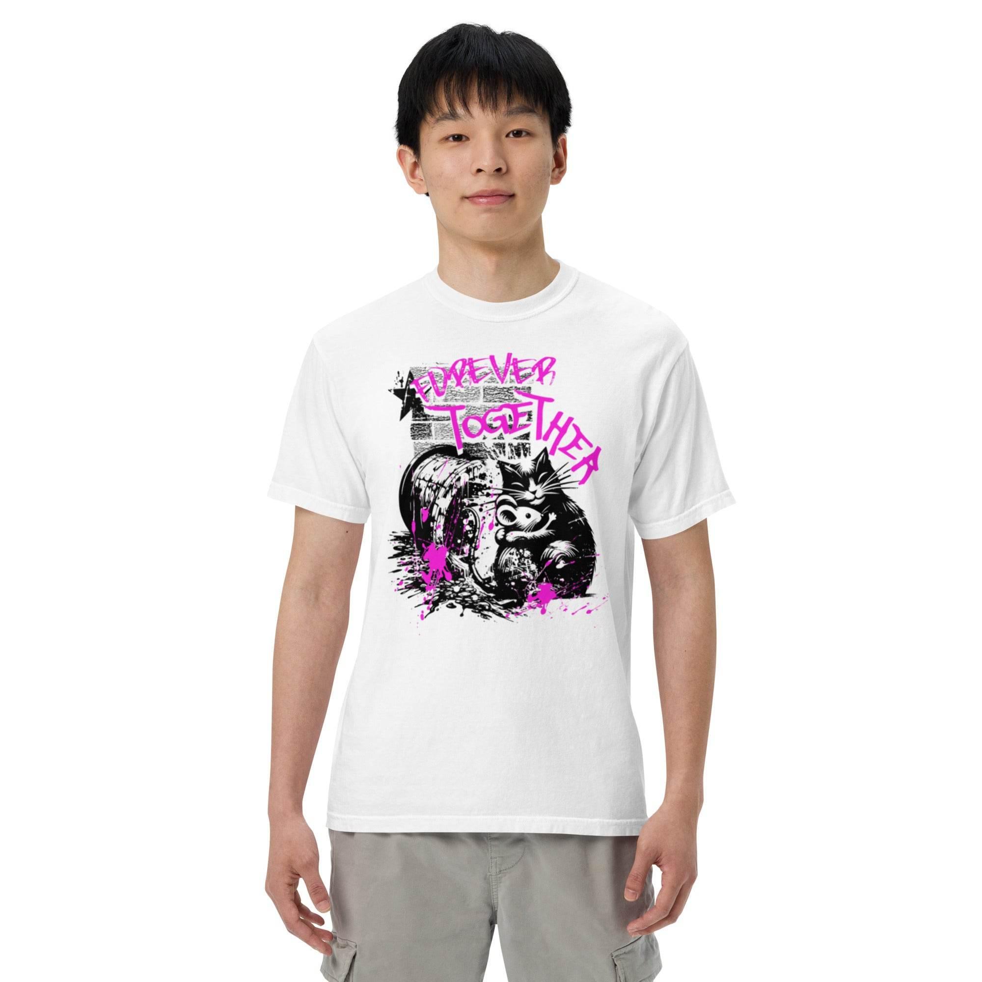 Forever Together Streetwear Heavyweight Tee – Retro Look, Modern Comfort | T-Shirt – Annaise Store