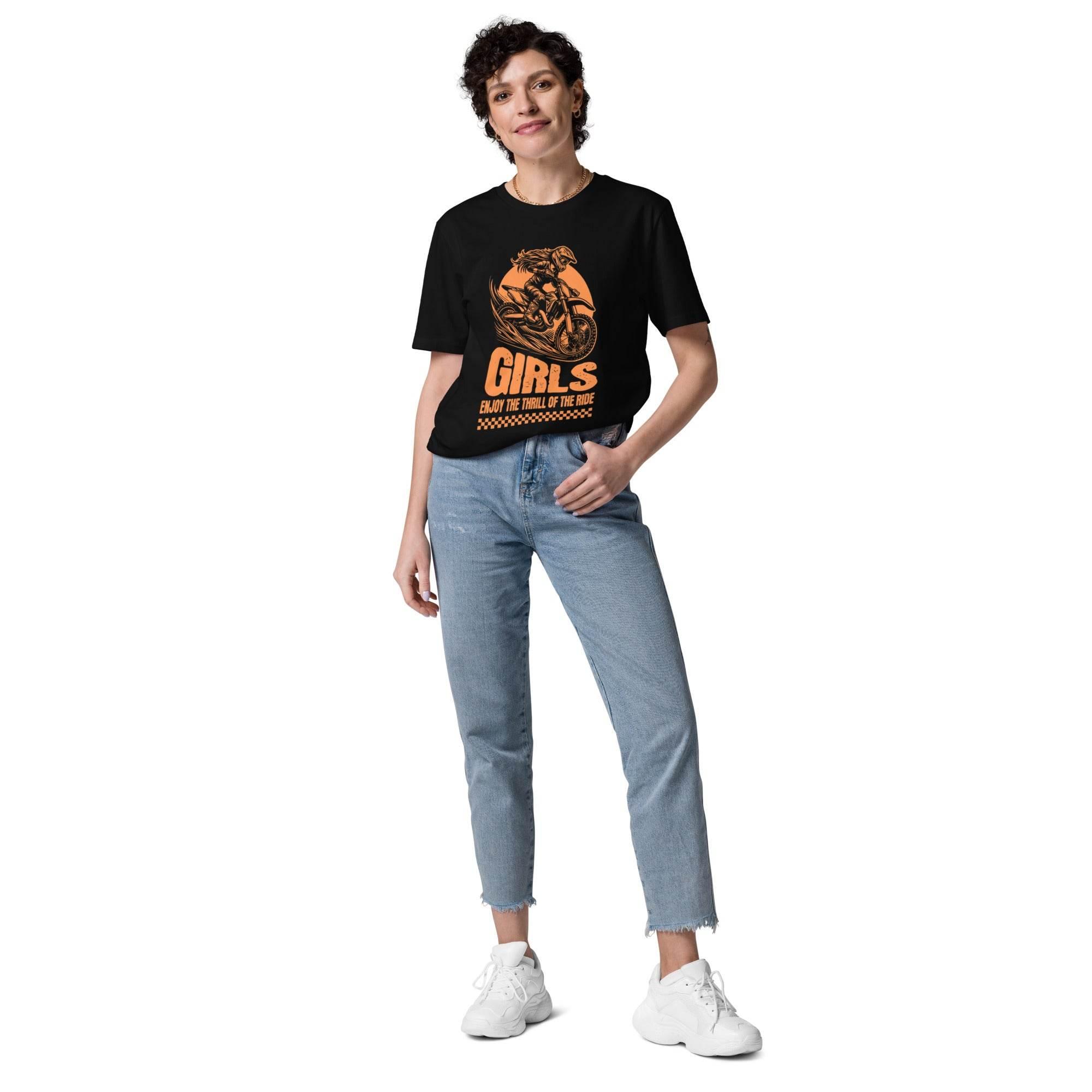 Women Riders Apparel – Thrill of the Ride Organic Cotton Tee | T-Shirt – Annaise Store
