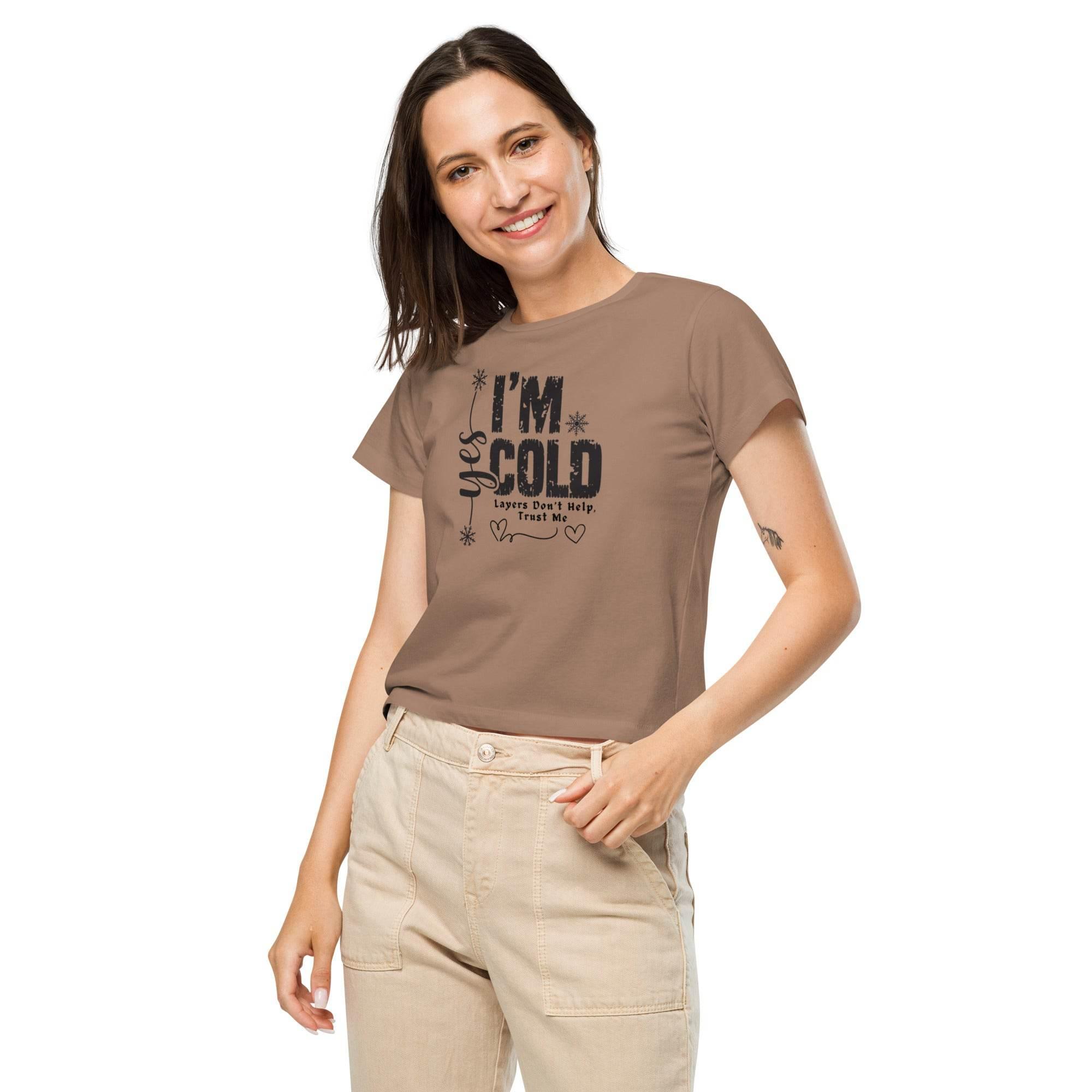 High-Waisted Comfort T-Shirt for Women - Annaise Store