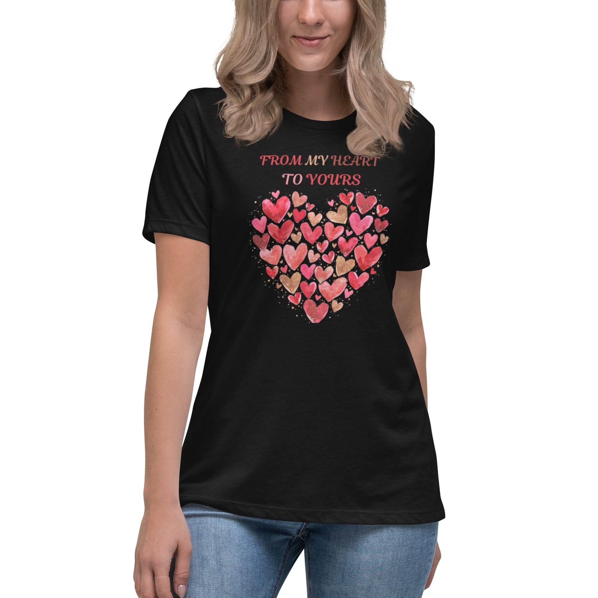 From My Heart to Yours T-Shirt – Casual Cool with Meaning | T-Shirt – Annaise Store