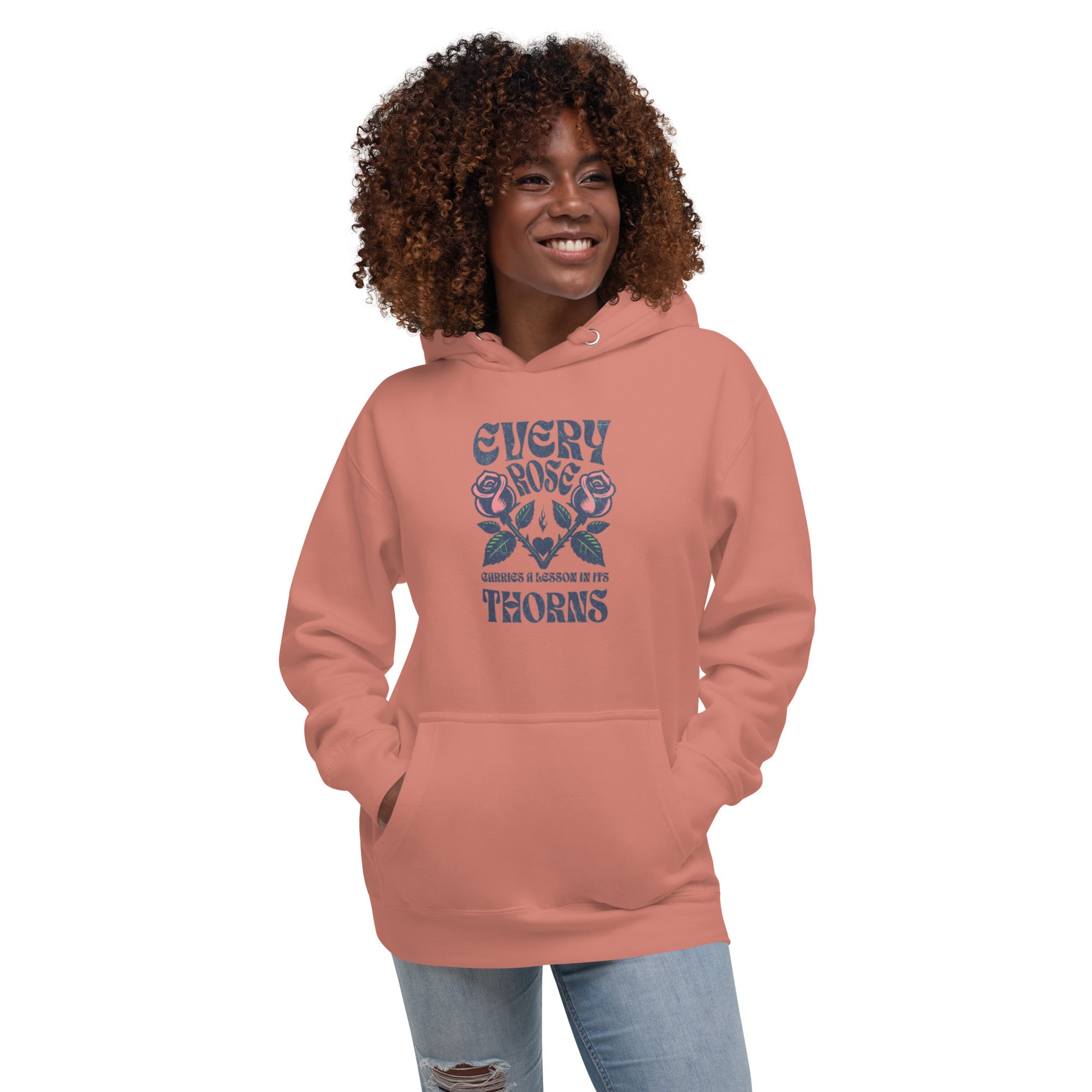Every Rose Hoodie – Cozy Comfort with a Life Lesson | Unisex Hoodie – Annaise Store