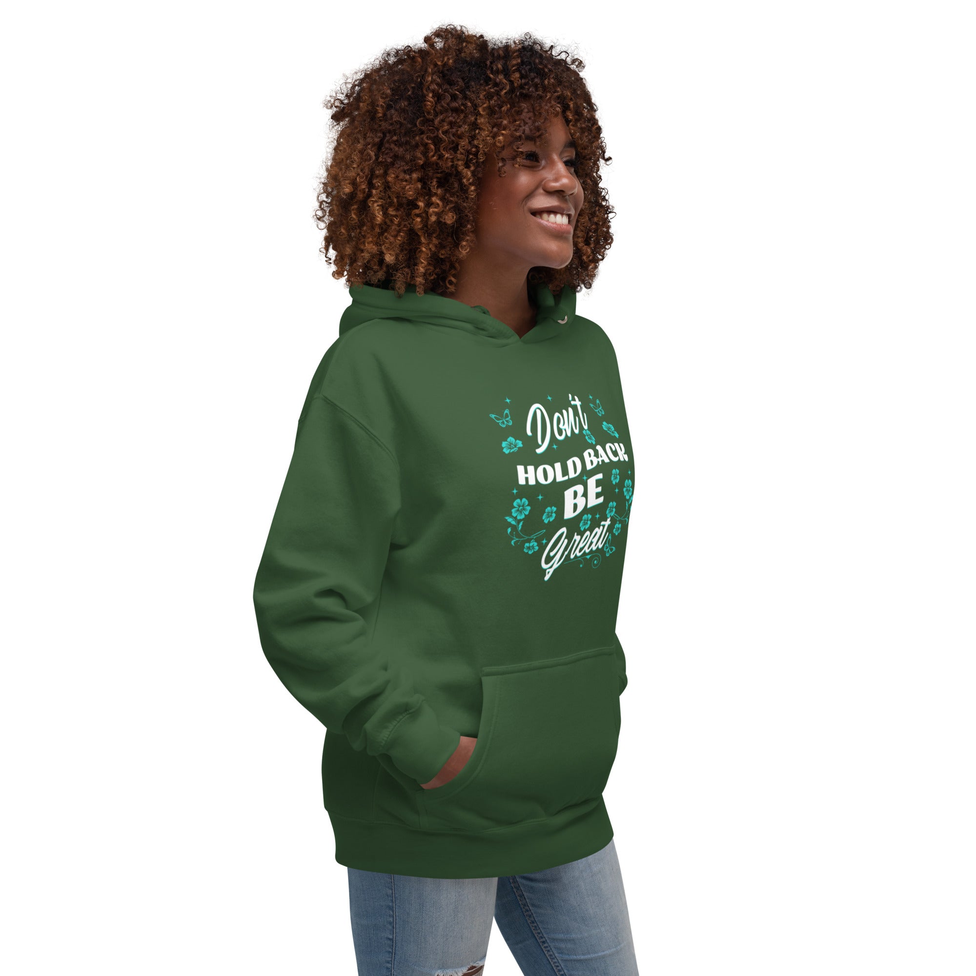 Don’t Hold Back Hoodie – Greatness Starts Here | Unisex Hoodie – Annaise Store