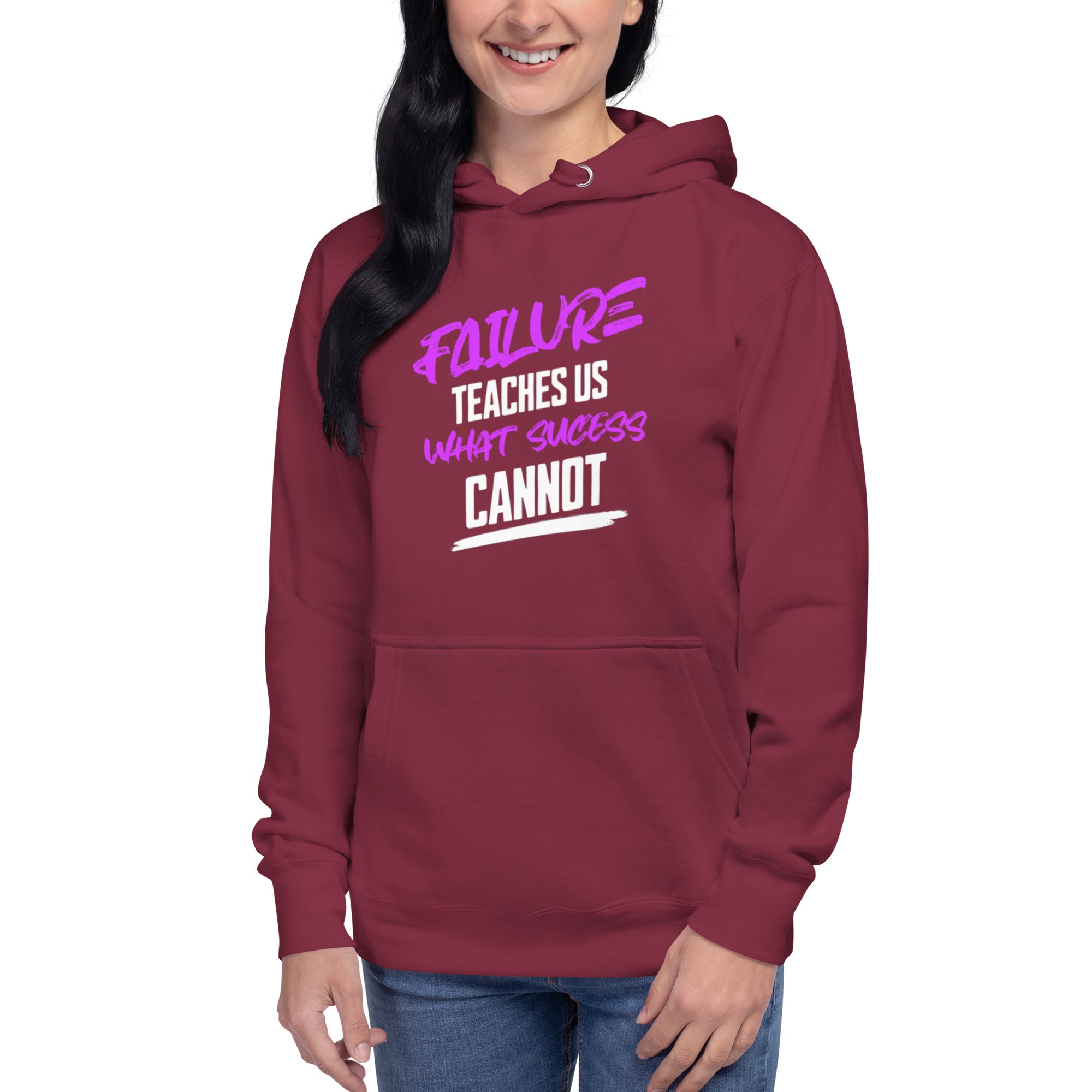 No Failure, No Growth Hoodie – Resilient Premium Fleece | Unisex Hoodie – Annaise Store