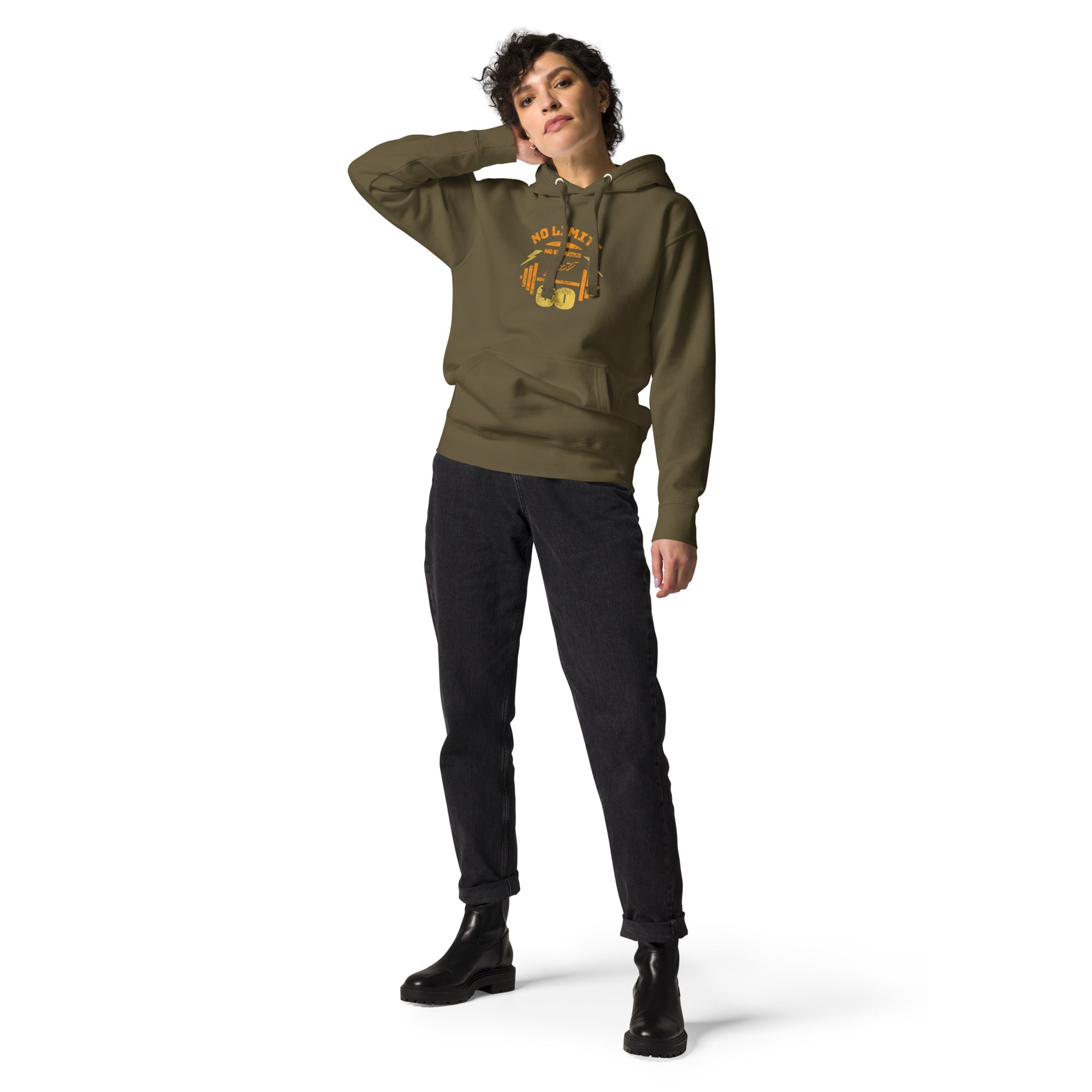 Barbell Power Hoodie – Bold Fit, Premium Comfort | Unisex Hoodie – Annaise Store