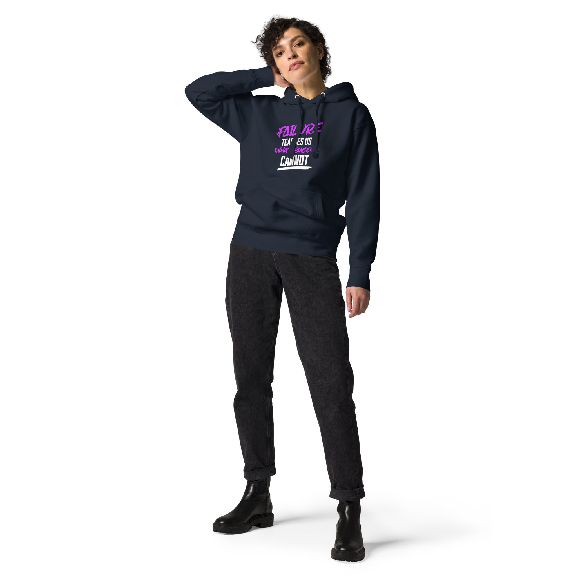 No Failure, No Growth Hoodie – Resilient Premium Fleece | Unisex Hoodie – Annaise Store