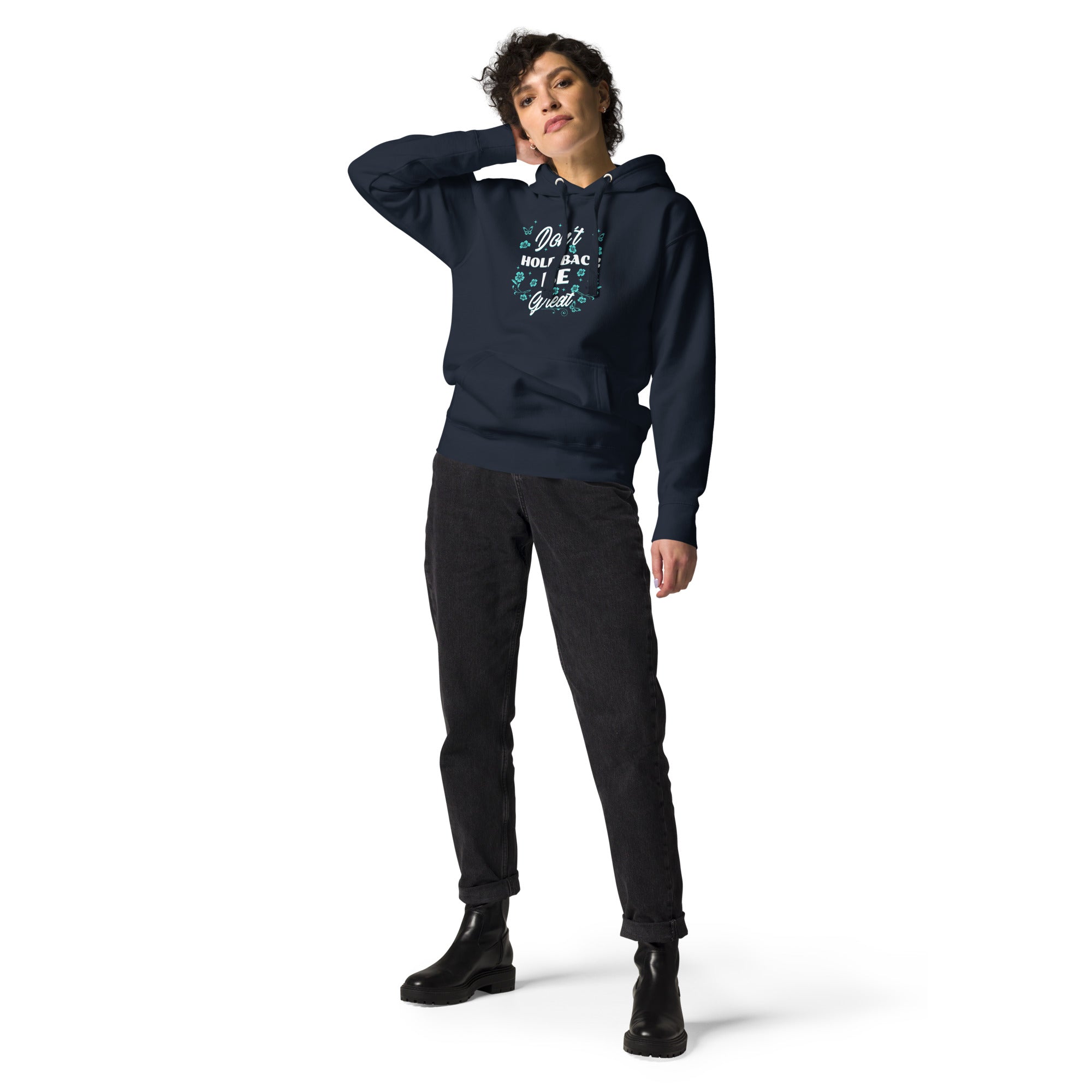 Don’t Hold Back Hoodie – Greatness Starts Here | Unisex Hoodie – Annaise Store