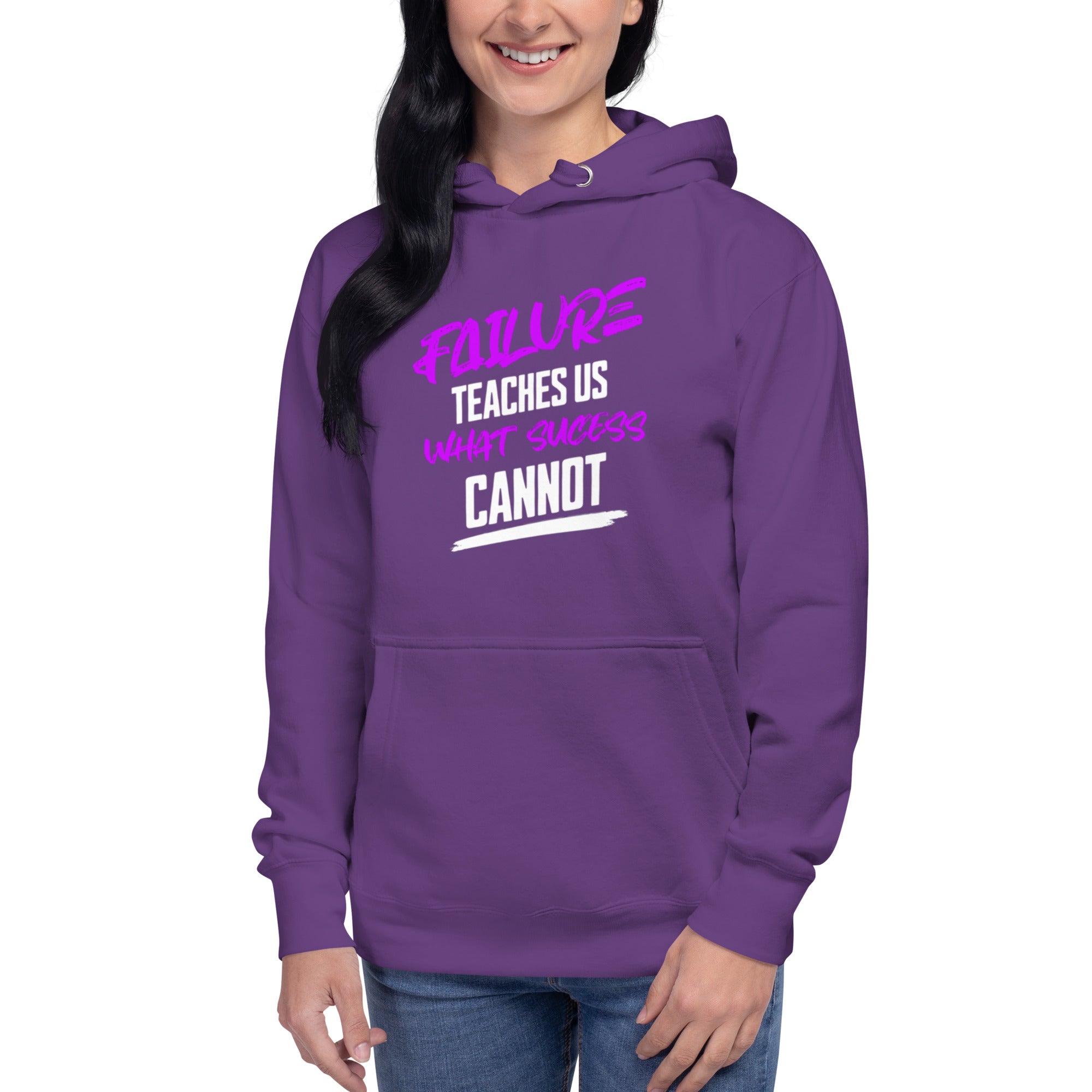 No Failure, No Growth Hoodie – Resilient Premium Fleece | Unisex Hoodie – Annaise Store