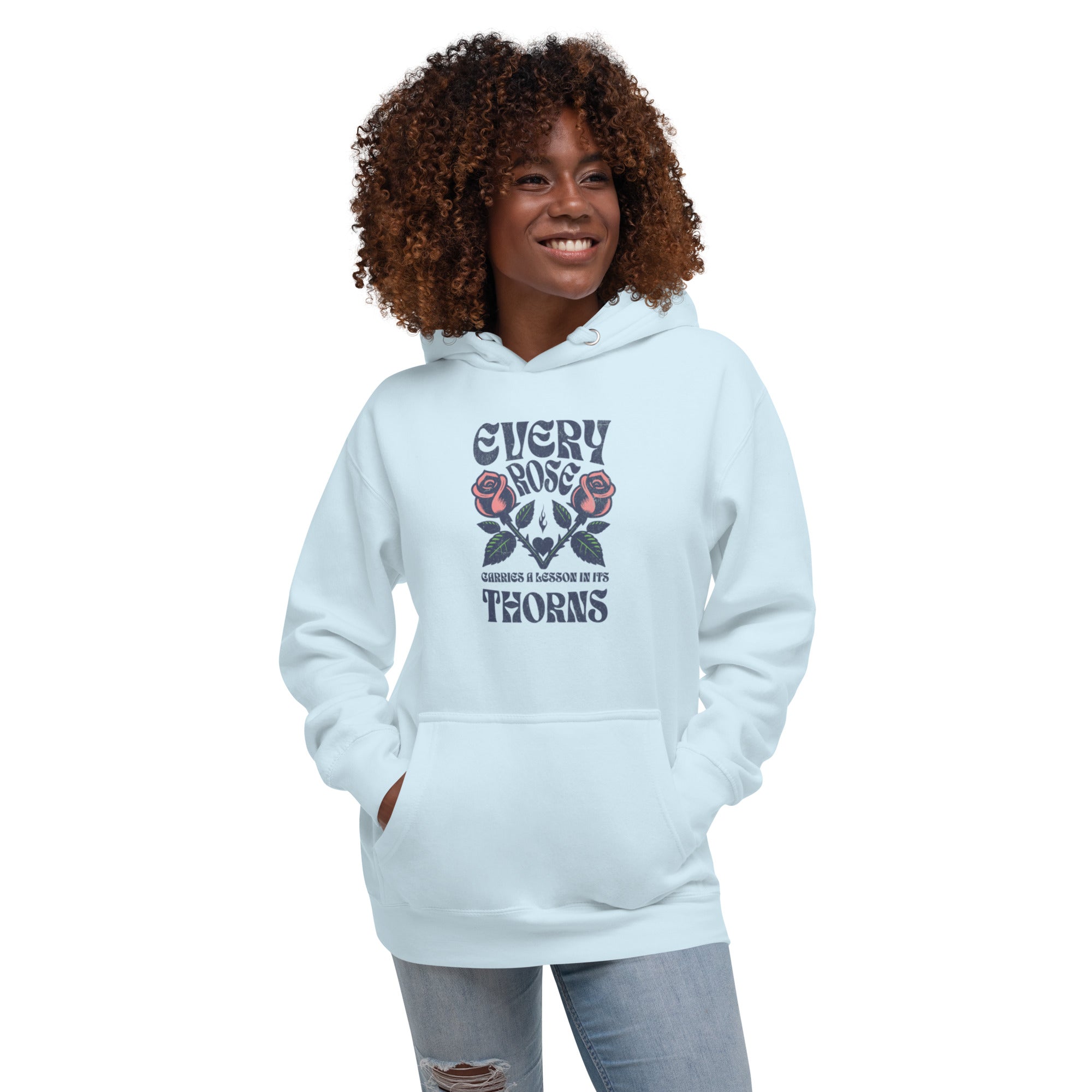 Every Rose Hoodie – Cozy Comfort with a Life Lesson | Unisex Hoodie – Annaise Store