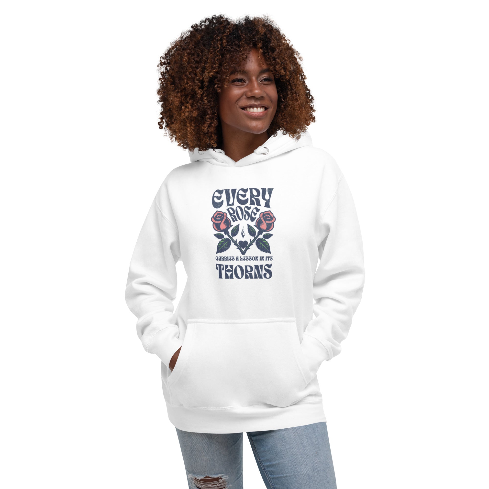 Every Rose Hoodie – Cozy Comfort with a Life Lesson | Unisex Hoodie – Annaise Store