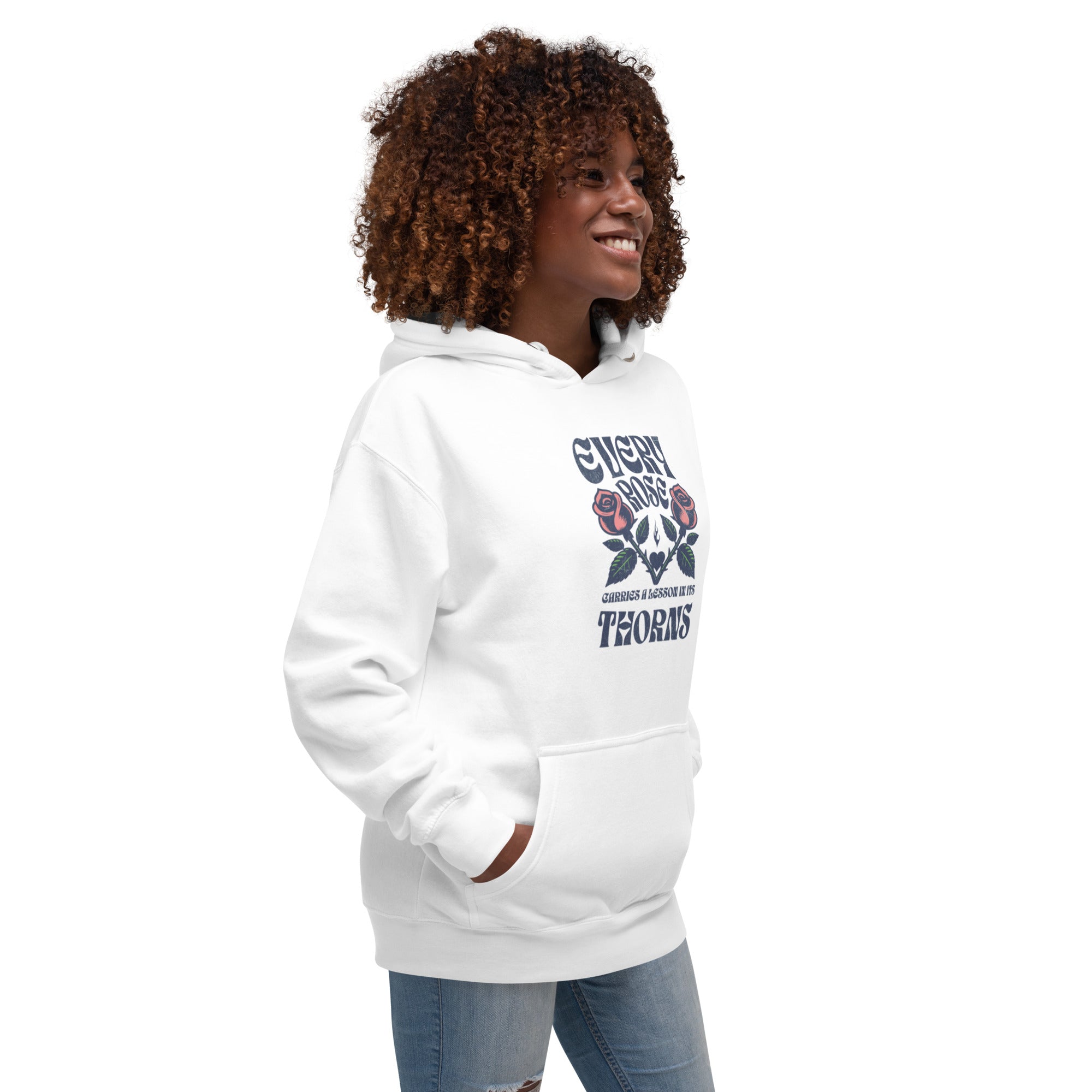 Every Rose Hoodie – Cozy Comfort with a Life Lesson | Unisex Hoodie – Annaise Store