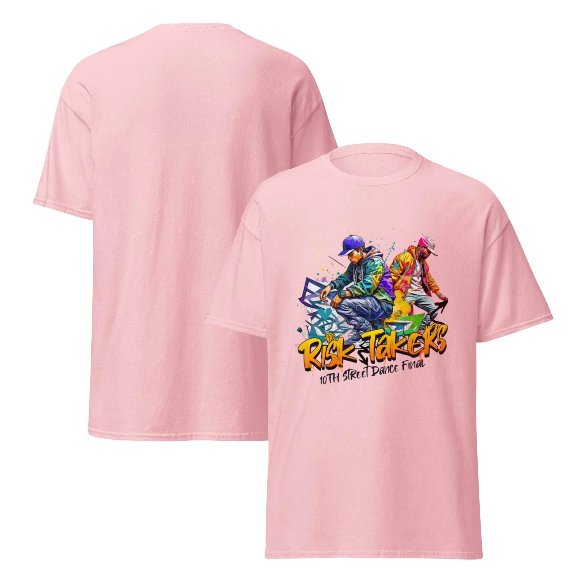 Urban Color Burst Classic T-Shirt – bold street-art inspired graphic tee, everyday comfort with premium cotton classic fit. - Annaise Store