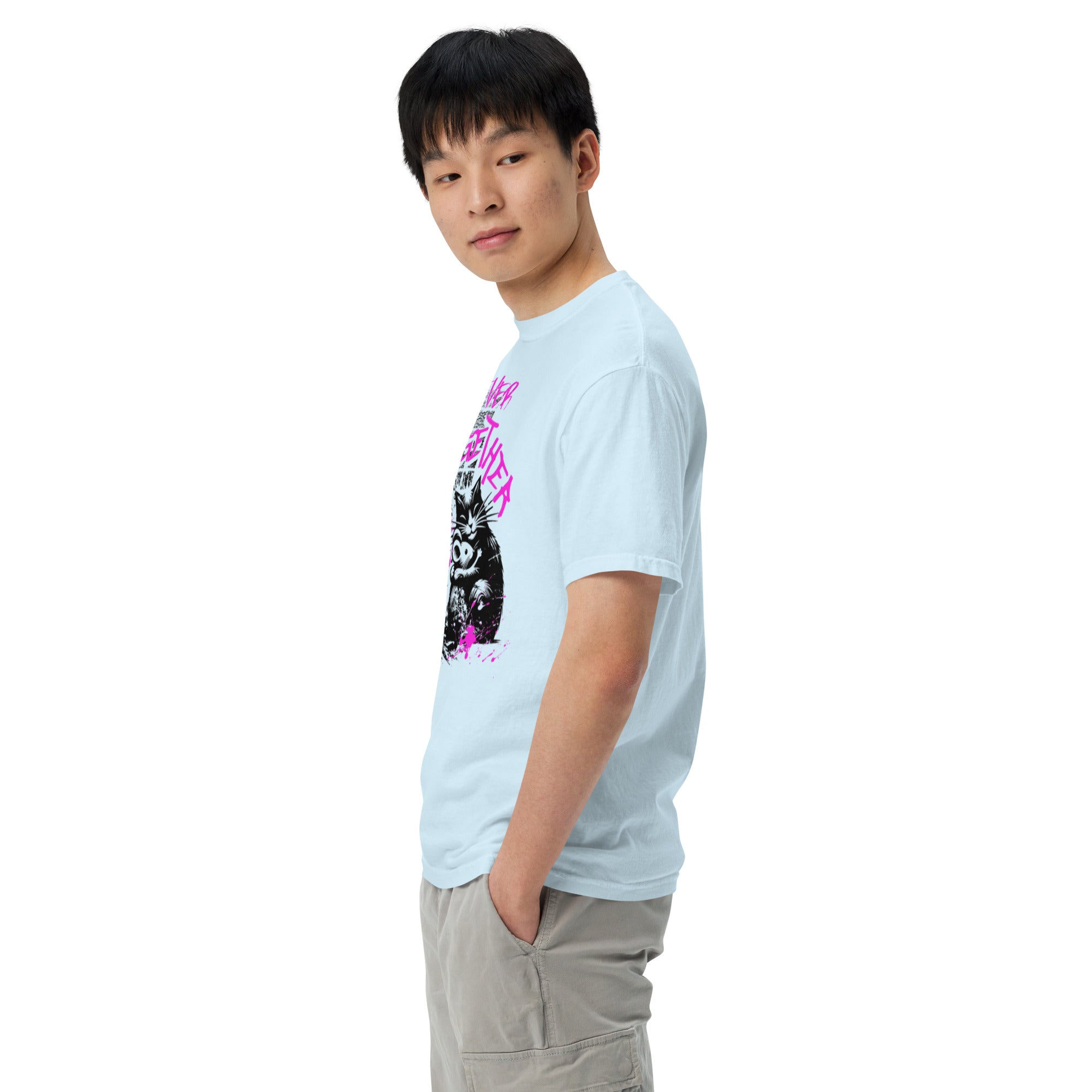 Forever Together Streetwear Heavyweight Tee – Retro Look, Modern Comfort | T-Shirt – Annaise Store