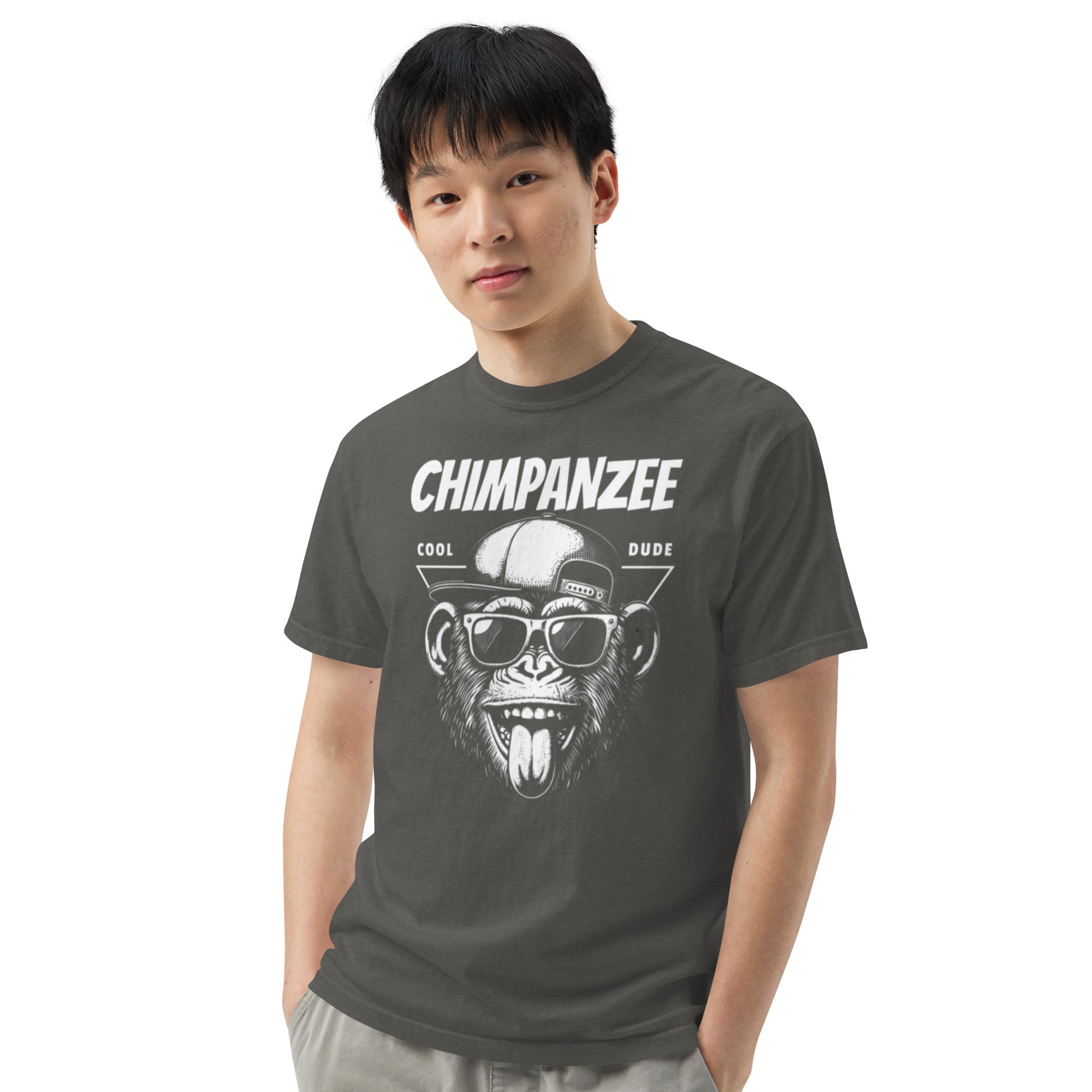 Bold Chimpanzee Graphic Heavyweight Tee – Urban Style Icon | T-Shirt – Annaise Store