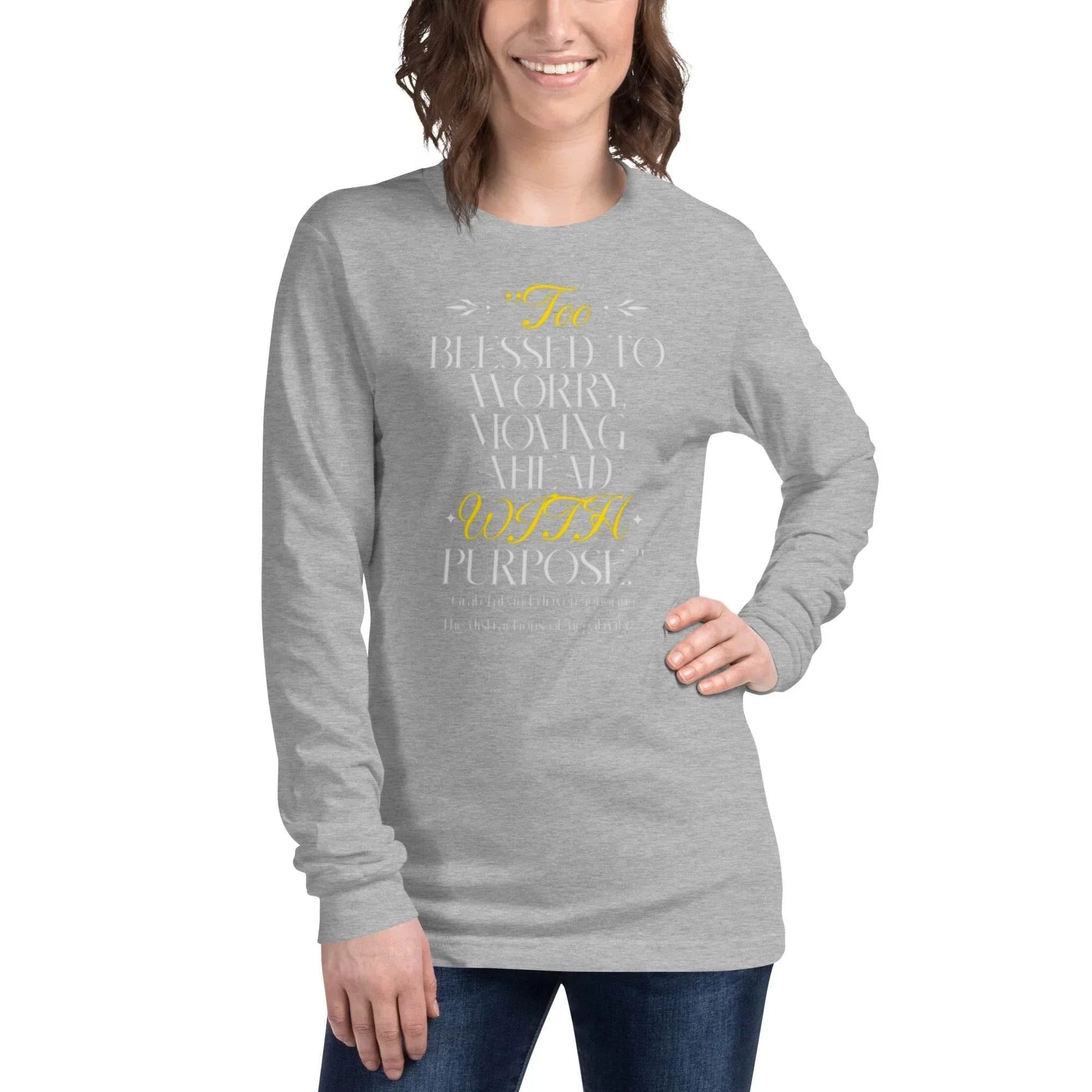 Unisex long sleeve tee from the Every Season Layers Collection – lightweight, durable, and perfect for year-round wear. - Annaise Store