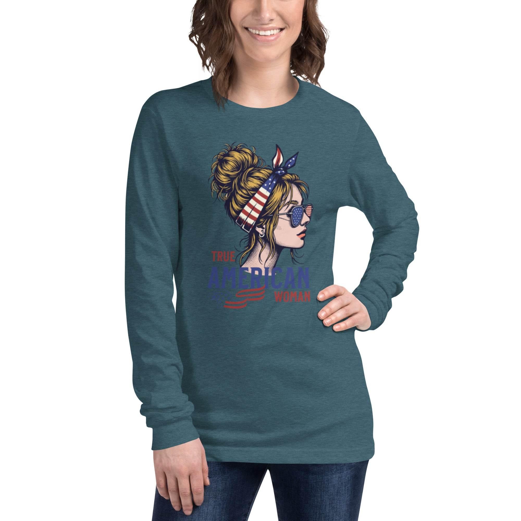 Classic unisex long sleeve cotton t-shirt – part of the Every Season Layers collection for all-season comfort and style. - Annaise Store