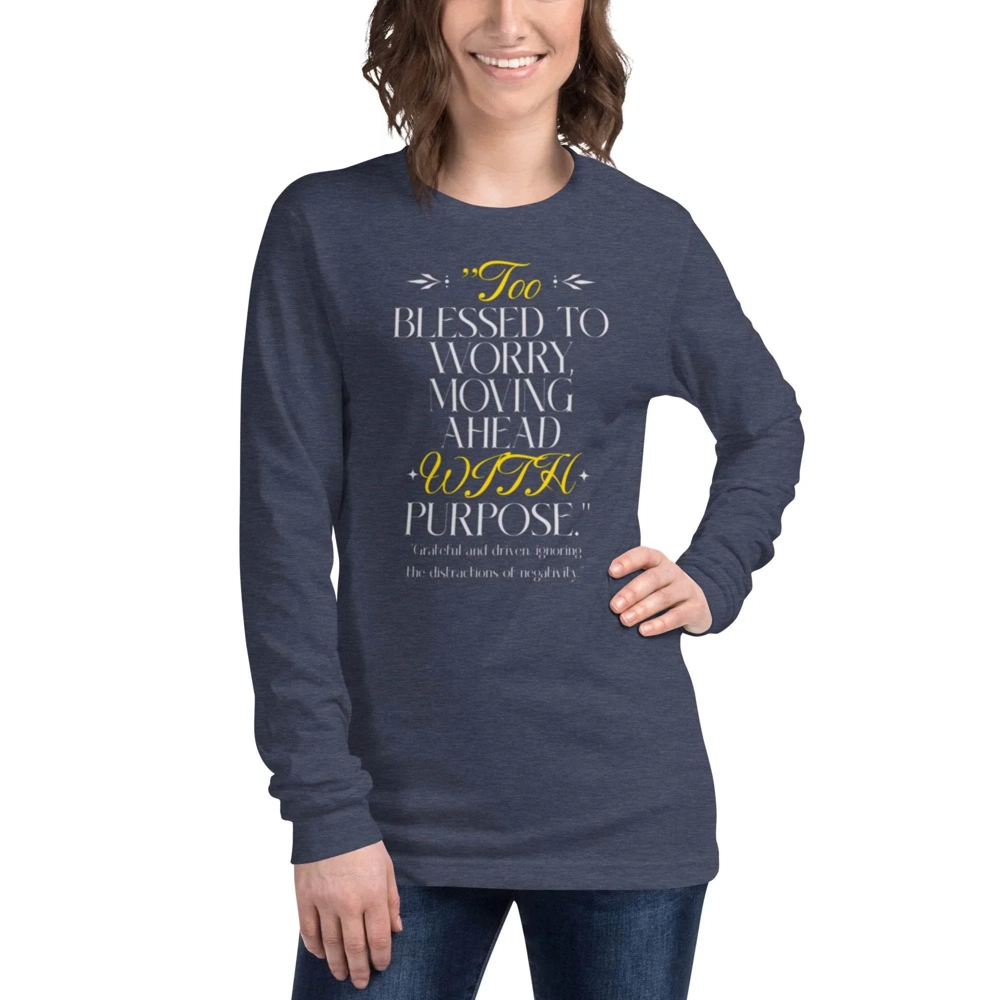 Unisex long sleeve tee from the Every Season Layers Collection – lightweight, durable, and perfect for year-round wear. - Annaise Store