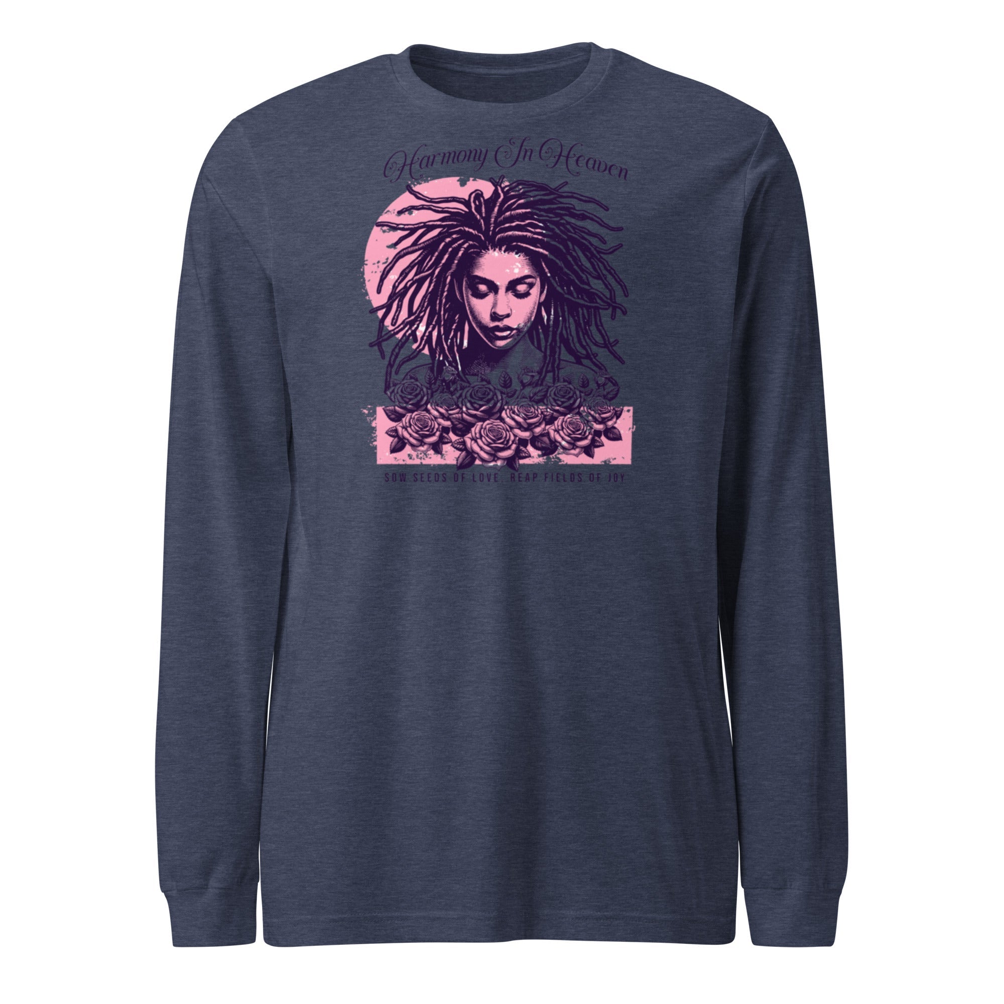 Unisex Long Sleeve T-Shirt – Harmony in Heaven Graphic | Premium Streetwear Style | Long Sleeve Tee – Annaise Store