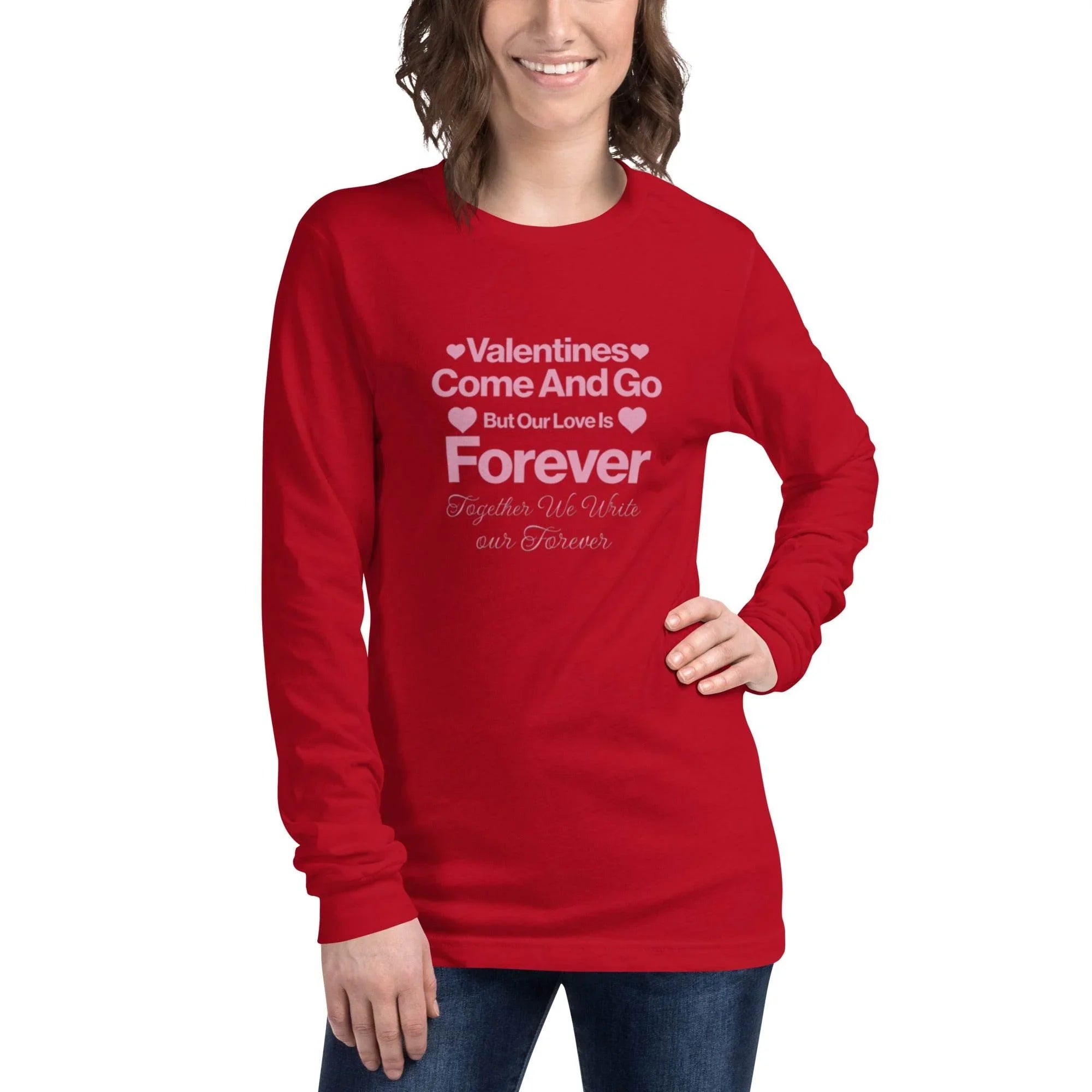 Unisex long sleeve tee from the Every Season Layers Collection – lightweight, durable, and perfect for year-round wear. - Annaise Store