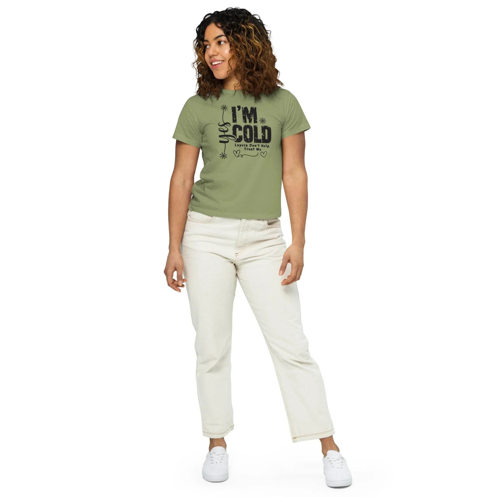 High-Waisted Comfort T-Shirt for Women - Annaise Store