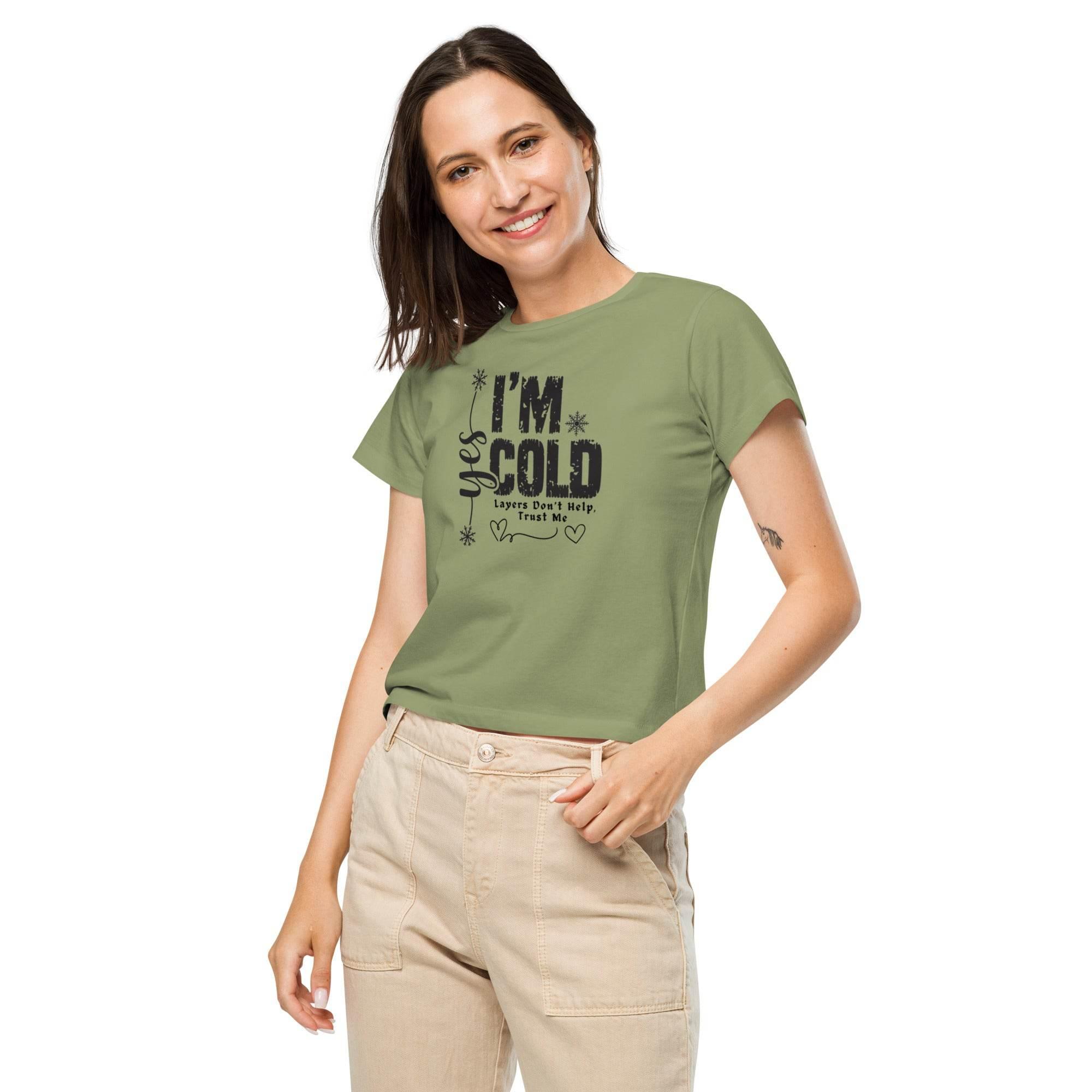 High-Waisted Comfort T-Shirt for Women - Annaise Store
