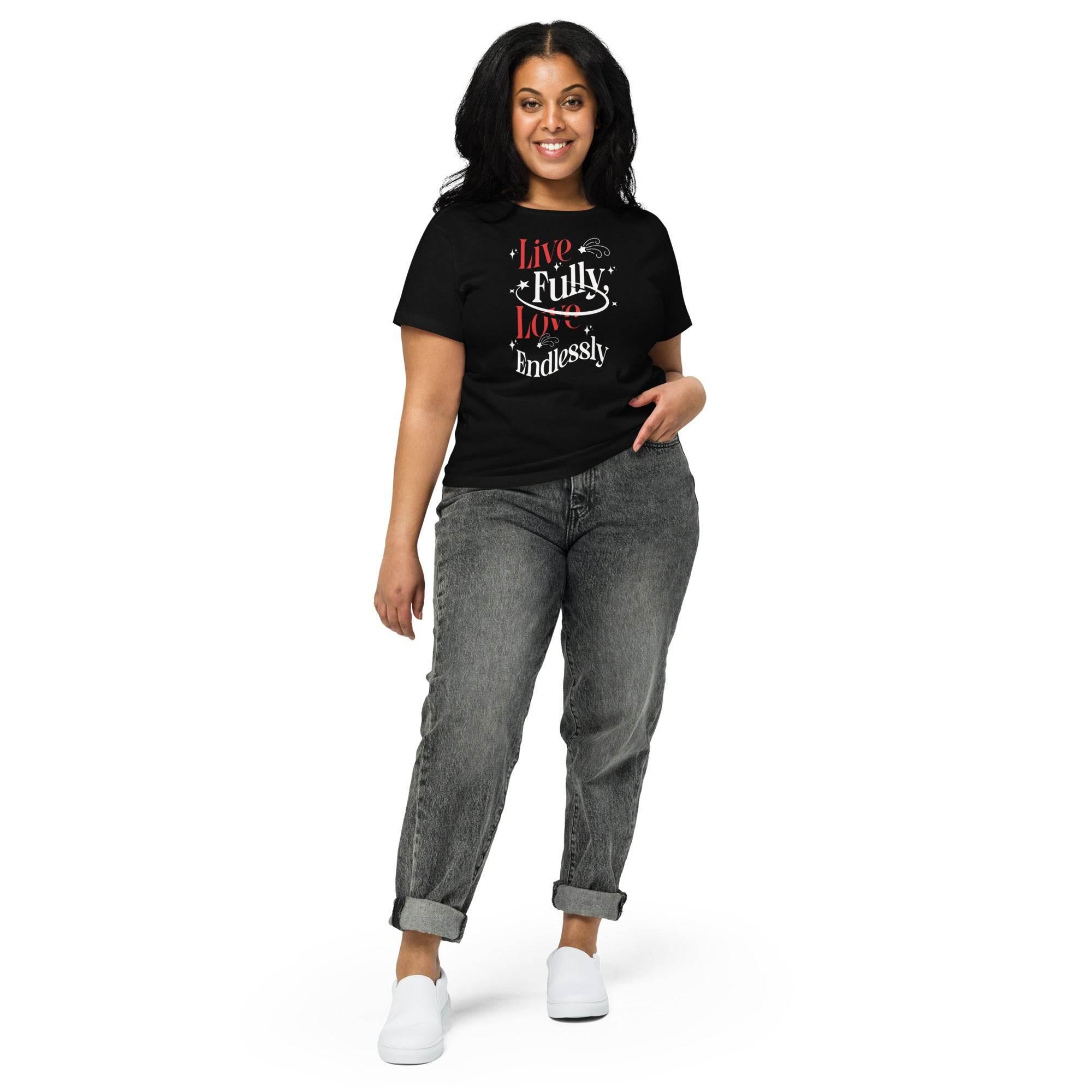 High-Waisted Comfort Tee for Women - Annaise Store