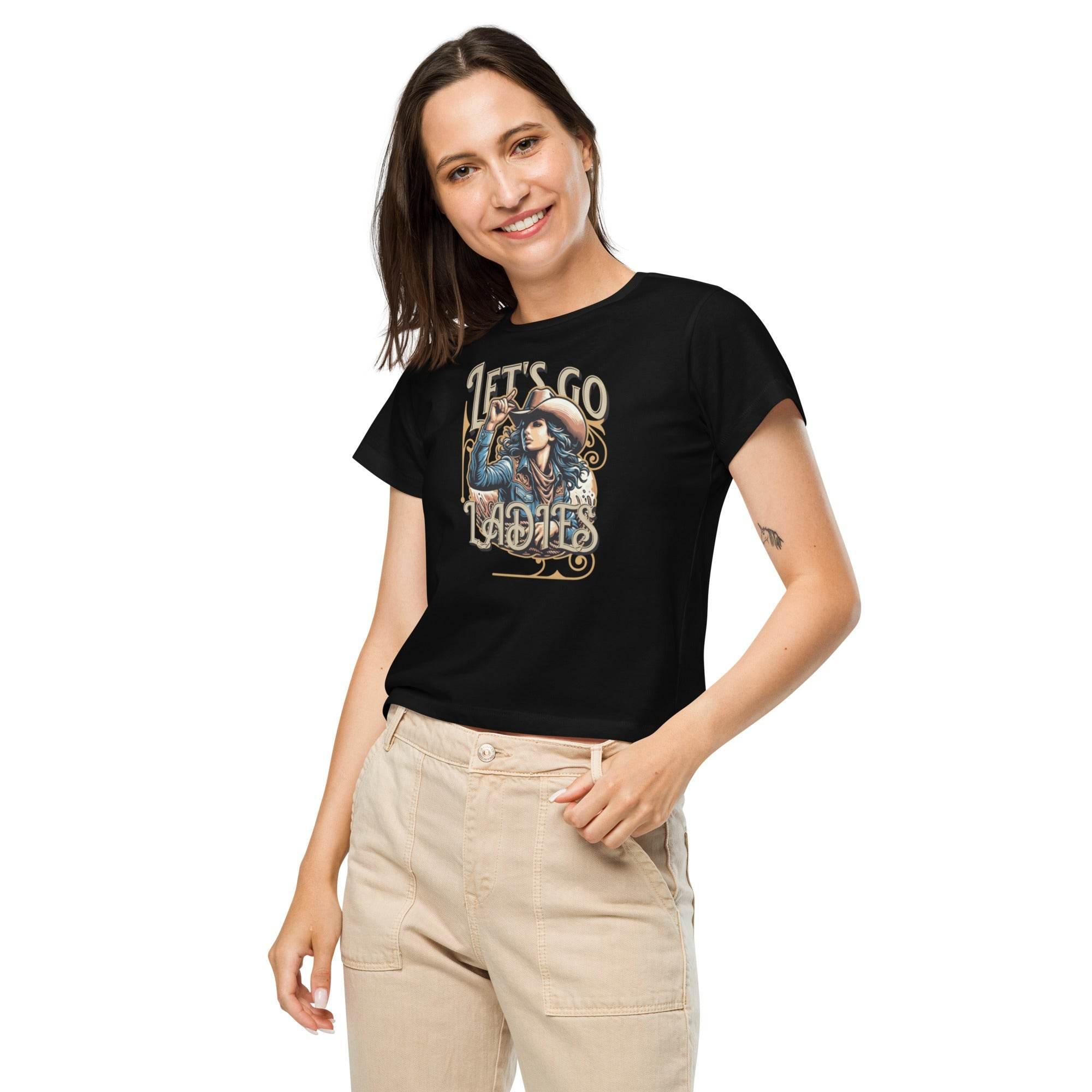 High-Waisted Comfort Tee for Women - Annaise Store