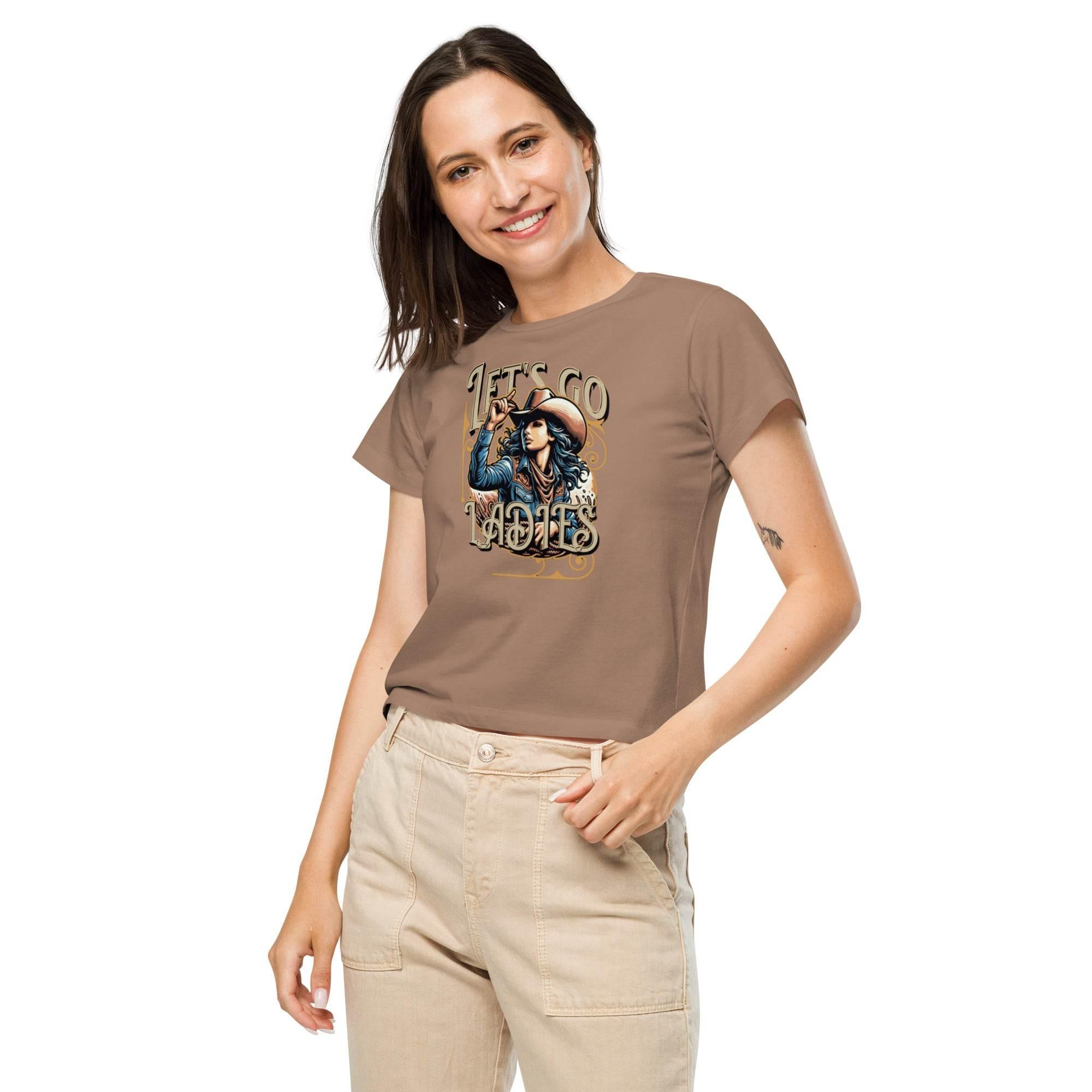 High-Waisted Comfort Tee for Women - Annaise Store