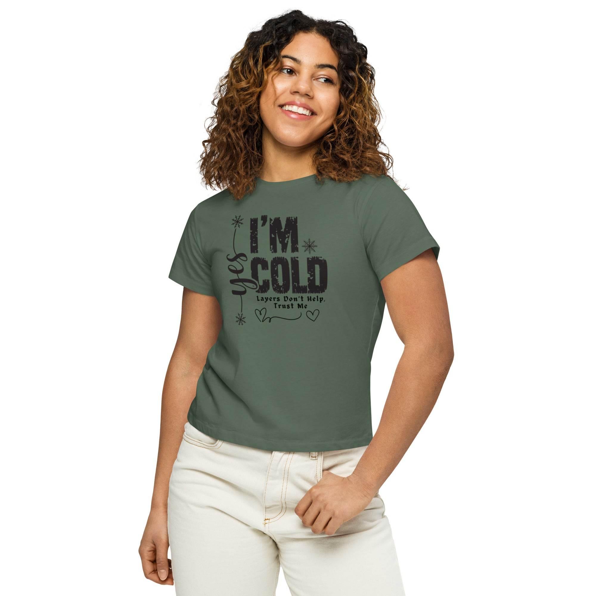 High-Waisted Comfort T-Shirt for Women - Annaise Store