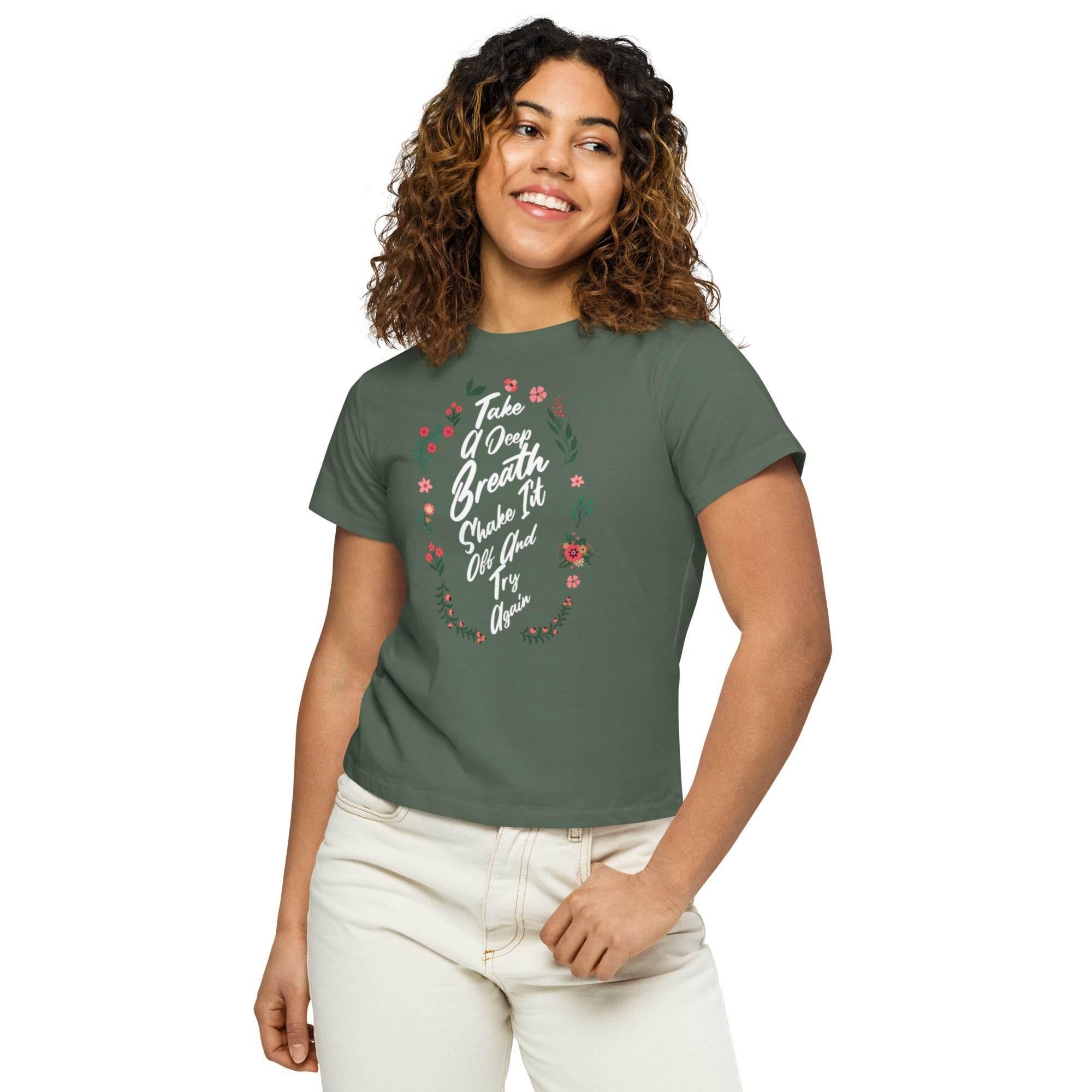 Women’s Ultra-Soft High-Waisted T-Shirt - Annaise Store