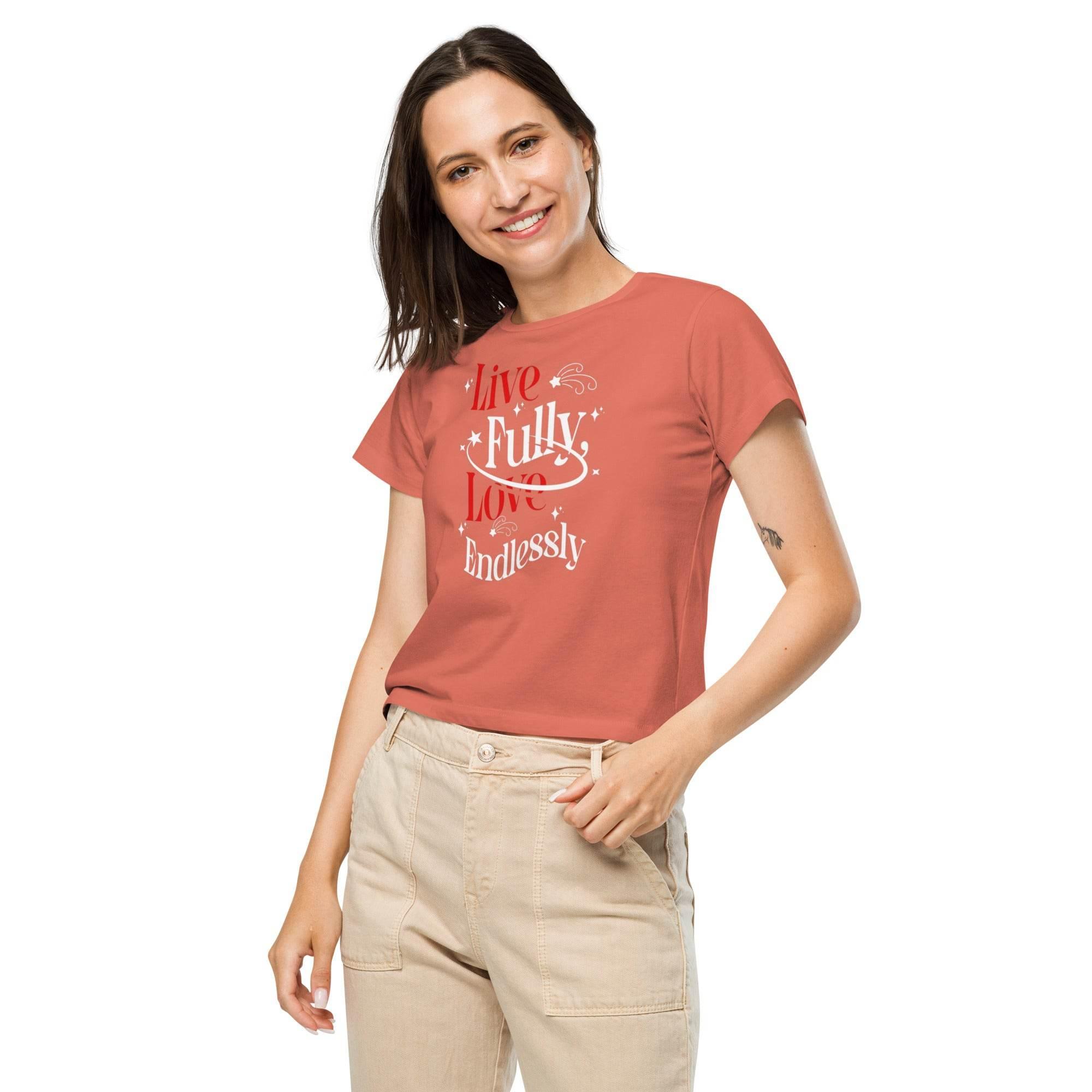 High-Waisted Comfort Tee for Women - Annaise Store