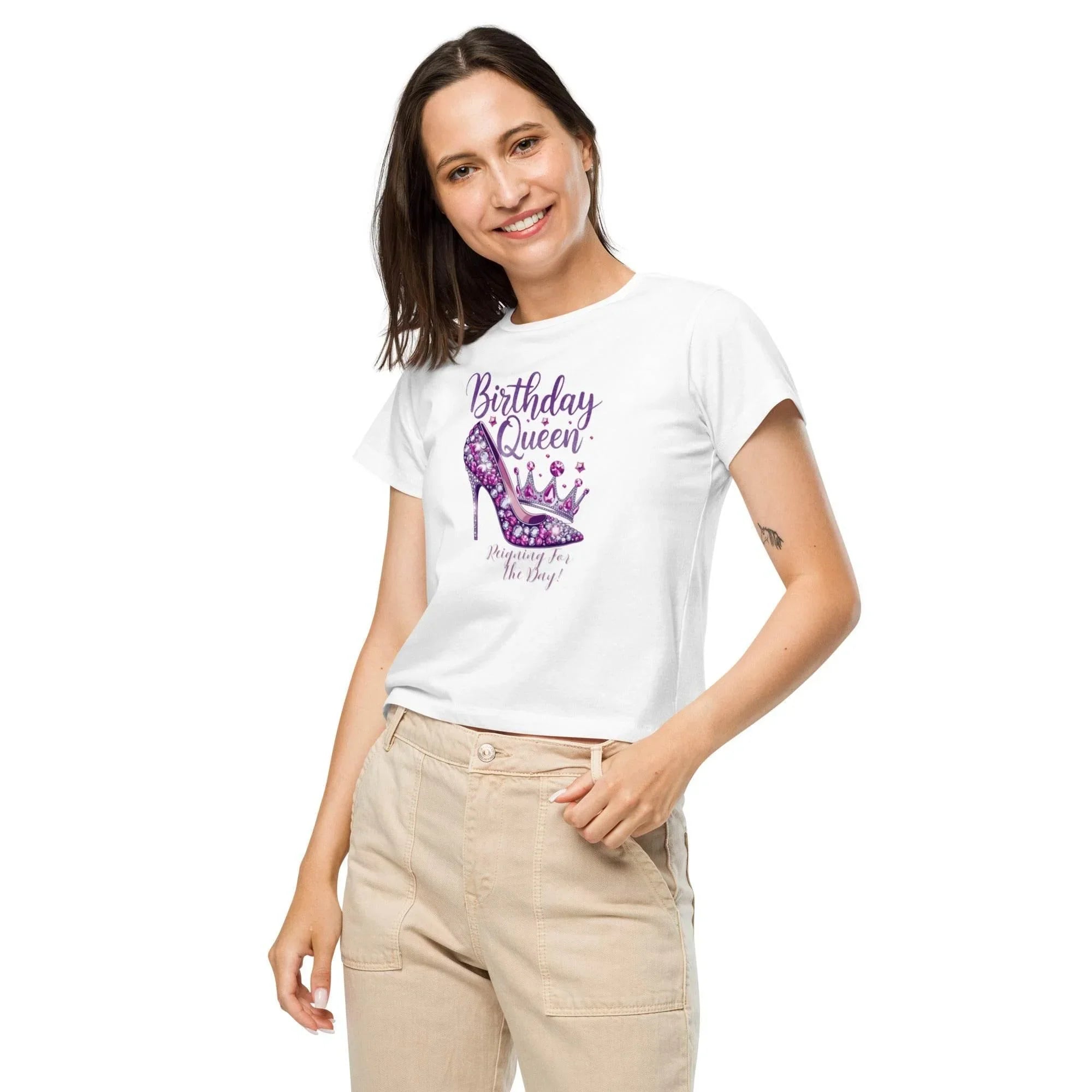 Elevate Your Style Women's High-Waisted T-Shirt - Annaise Store