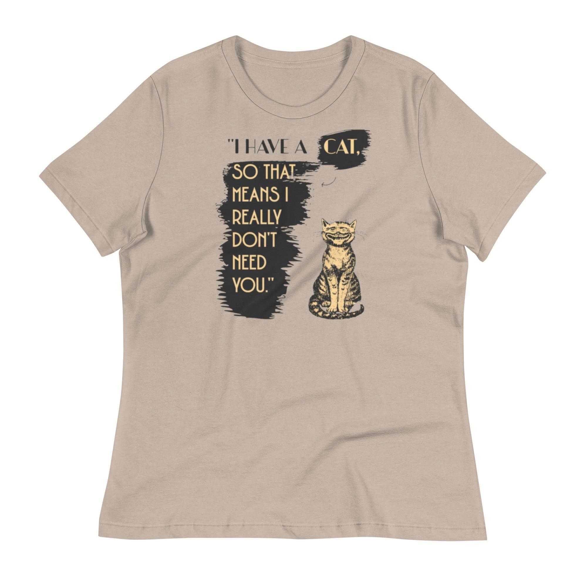Have a Cat Tee – Relaxed Fit T-Shirt with playful cat graphic, casual comfort fit, and attitude-filled design for everyday wear. - Annaise Store